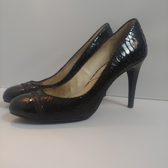 Michael Kors python print pumps (8) - Picture 1 of 7